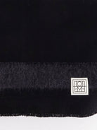Toteme Wool and alpaca scarf - Black