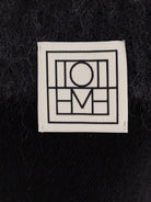 Toteme Wool and alpaca scarf - Black