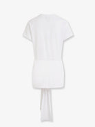 Toteme Lyocell and cotton blend T-shirt - White