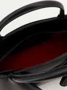 Toteme Mercer Small Leather Handbag - Black/Red
