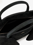 Toteme Mercer Small leather handbag - Black