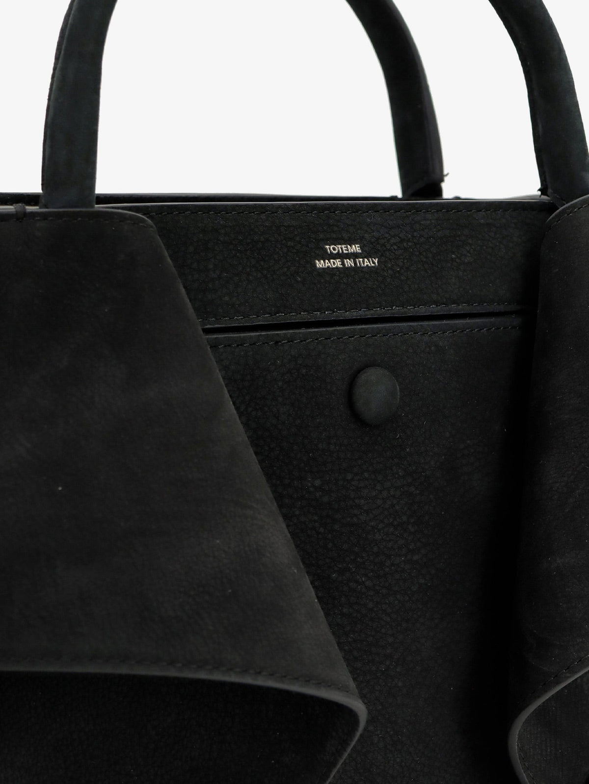 Toteme Mercer Small leather handbag - Black