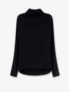 Toteme Cowl neck viscose shirt - Black