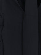 Toteme Cowl neck viscose shirt - Black