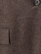 Toteme Scarf Lapel viscose and wool blazer - Taupe Melange