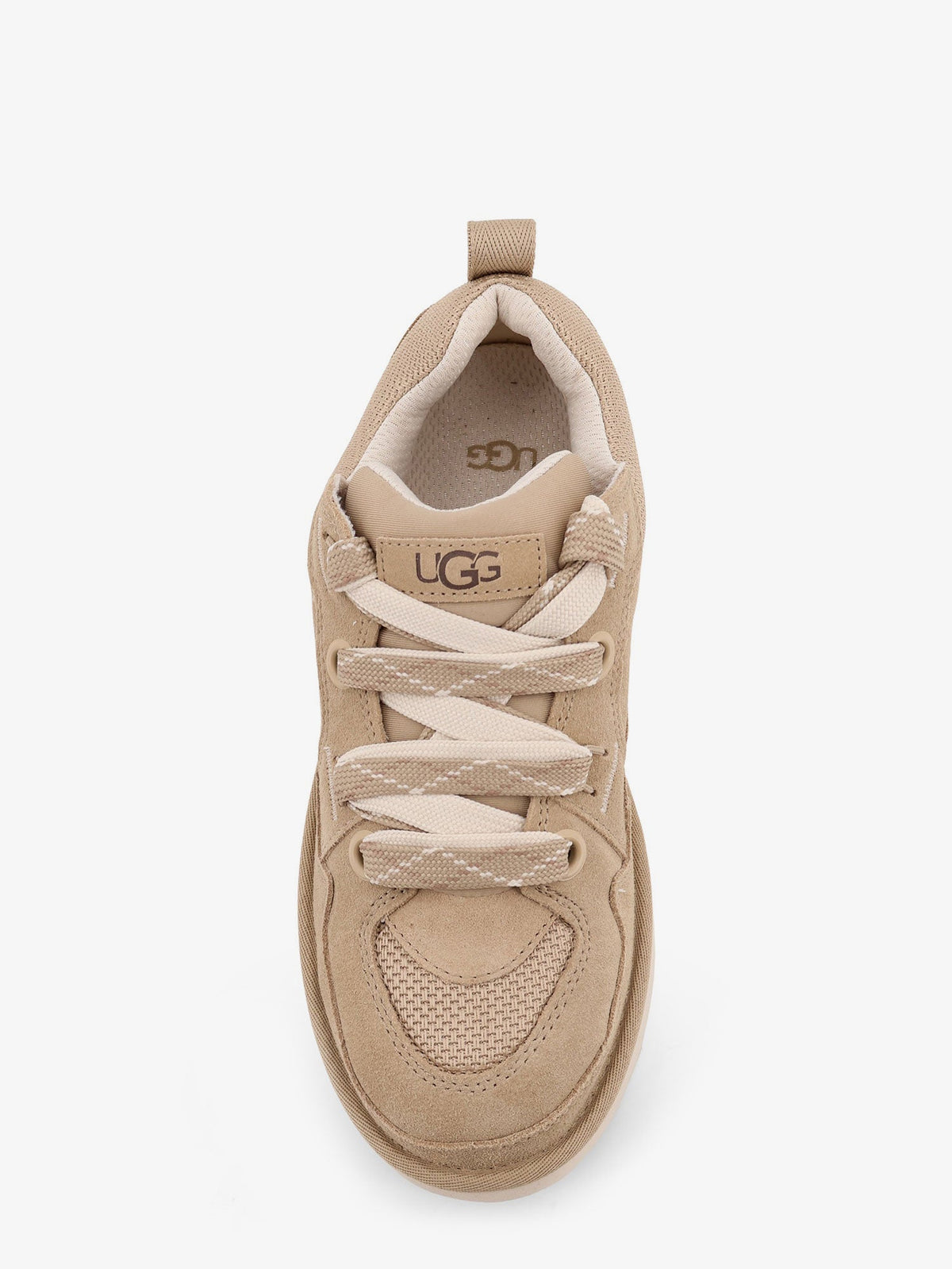 UGG M Lo Lowmel suede sneakers - Beige