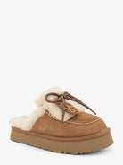 UGG Disquette W Heritage suede sandals - Chestnut