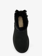 UGG Ultra mini Bailey Bow suede ankle boot - Black