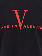 Valentino Cotton t-shirt - Nero Rosso