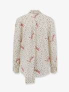 Valentino Bollicine Plusdepois Crepe De Chine Shirt - Vaniglianeroparis