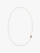 Valentino Garavani Metal necklace with pearls - Bianco