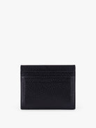 Valentino Garavani Leather card holder with stud detail - Nero