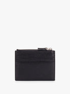 Valentino Garavani Valentino Garavani rockstud leather card holder - Nero