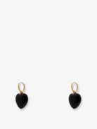 Valentino Garavani Coeur Royal metal earrings - Oro/Nero