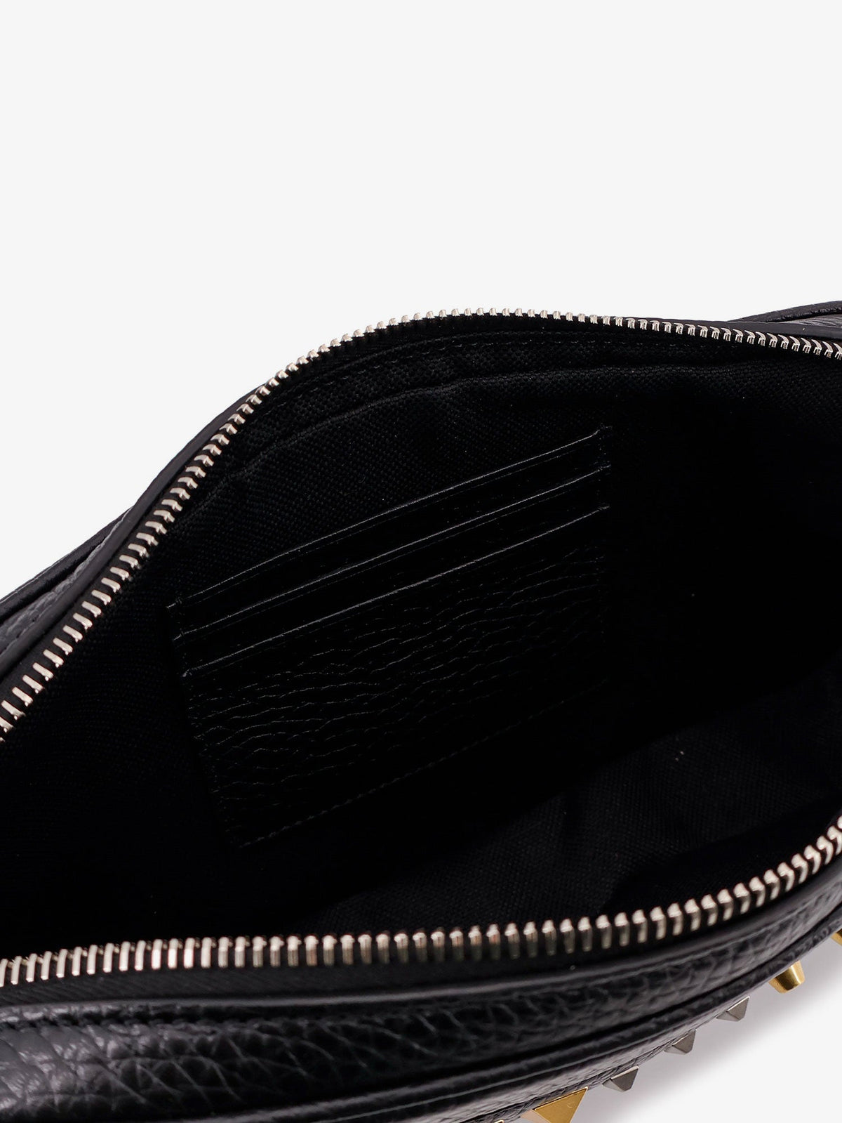 Valentino Garavani Valentino Garavani leather clutch - Nero