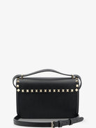 Valentino Garavani Rockstud leather crossbody bag with stud detail - Nero