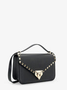 Valentino Garavani Rockstud leather crossbody bag with stud detail - Nero