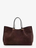 Valentino Garavani Suede shoulder bag - Ebonybrown