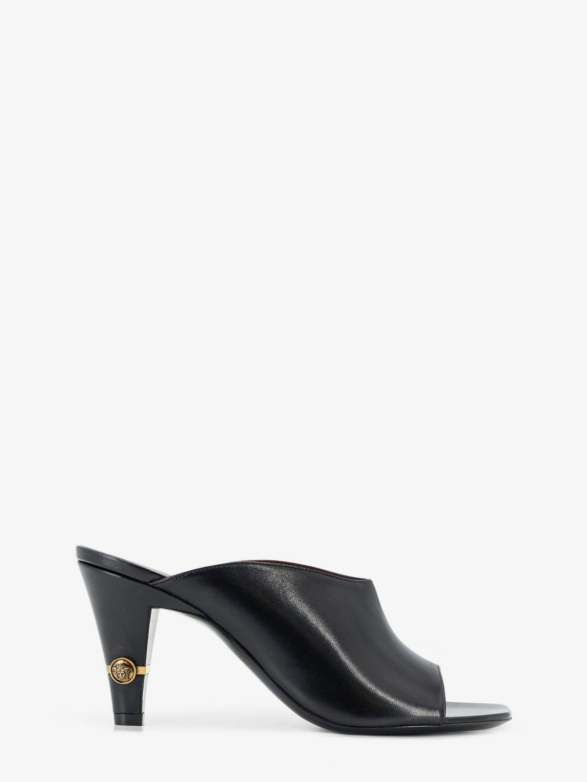 Versace Giulietta leather sandals - Blackgold