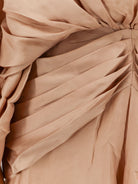 Zimmermann Valiant long silk dress - Latte