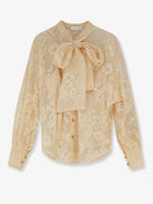 Zimmermann Valiant Lace Shirt - Sand