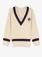 Zimmermann Valiant Cable Knit Wool Sweater - Natural