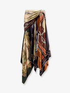 Zimmermann Valiant Draped Scarf silk  long skirt - Splicedscarves