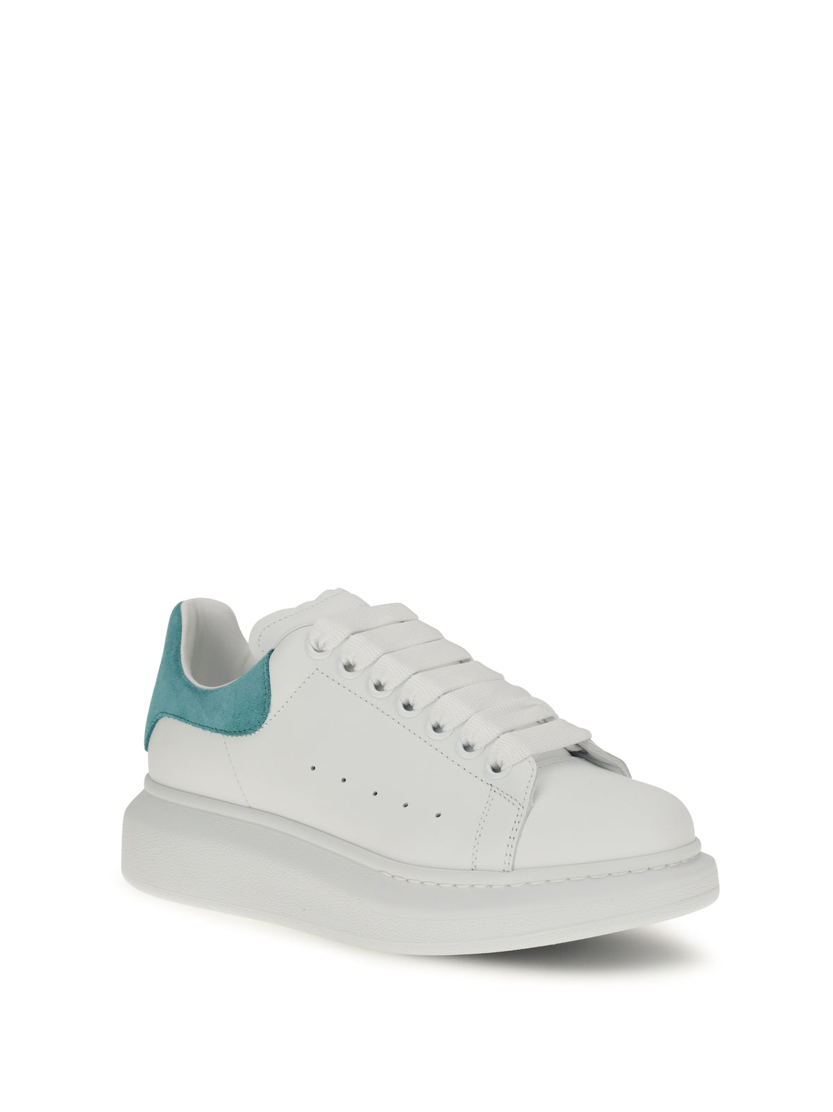 Alexander McQueen Oversize leather Sneakers - Cream