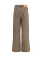 Ganni Lari Neppy denim Jeans - Chicory Coffee