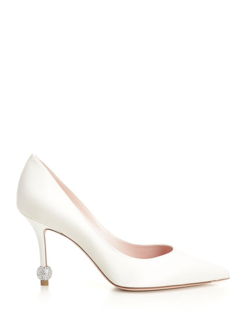 Roger Vivier "Jewel Heel" Pumps - White