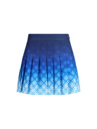 Casablanca Pleated Mini Skirt - Orchid Monogram