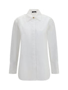 Balmain Cotton poplin Shirt - Blanc Optique