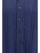 Piacenza Cashmere Cotton Polo - Blue Indaco