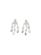 Magda Butrym Drop Earrings - Rhodium Silver