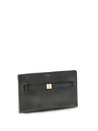 Toteme Belted leather crossbody Bag - Black