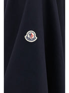 Moncler Padded wool blend Cape - Navy