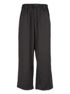 Adidas Y-3 Track Pants In Satin - Black