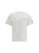 Burberry Cotton graphic T-shirt - Chalk