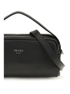 Prada Leather Shoulder Bag - Black