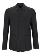 Paul Smith Casual Wool Jacket - Grey