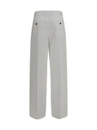Toteme Tailored cotton Pants - White