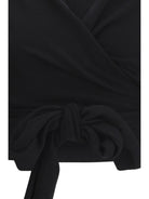 Alaïa Wrap Top - Noir Alaia