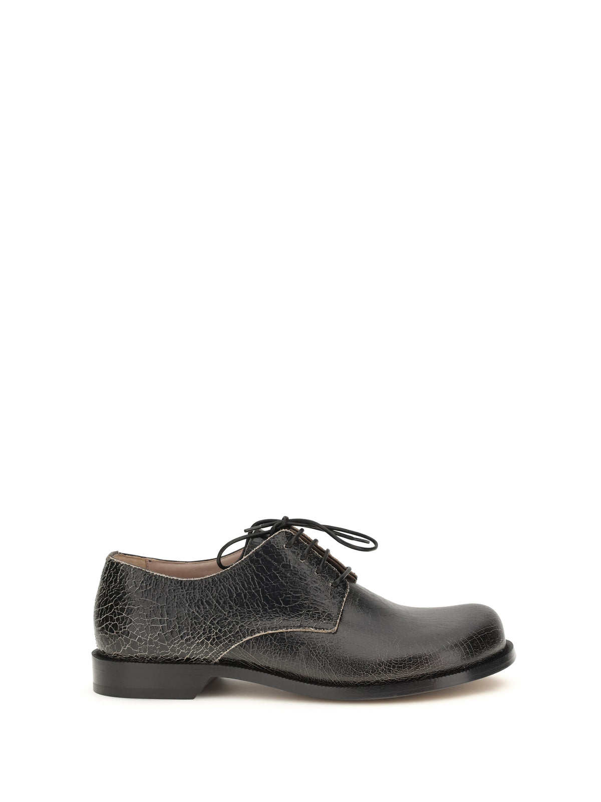 Loewe Campo Derby Lace-Ups - Black/Cream