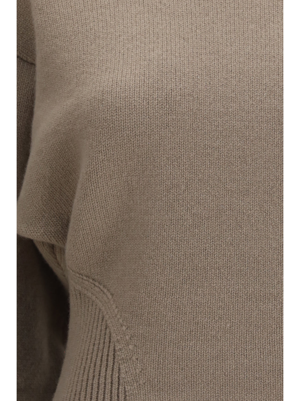 Alaïa Cashmere crewneck Sweater - Sable