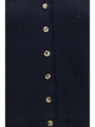 Khaite Marjorie Cardigan - Deep Navy