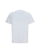 Ganni Cotton raspberry T-shirt - Bright White