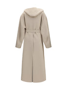 Max Mara Sportmax Olmo Coat in virgin wool - Canapa Unito