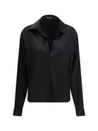 Tom Ford Stretch Silk Shirt - Black