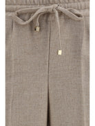 Kiton Cashmere drawstring Pants - Tortora