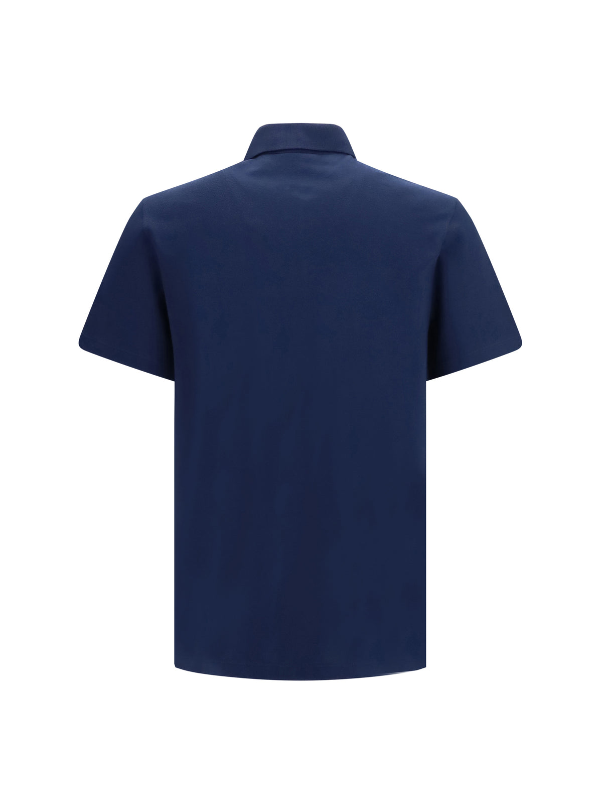 Valentino Cotton piqué Polo with VLogo - Indaco